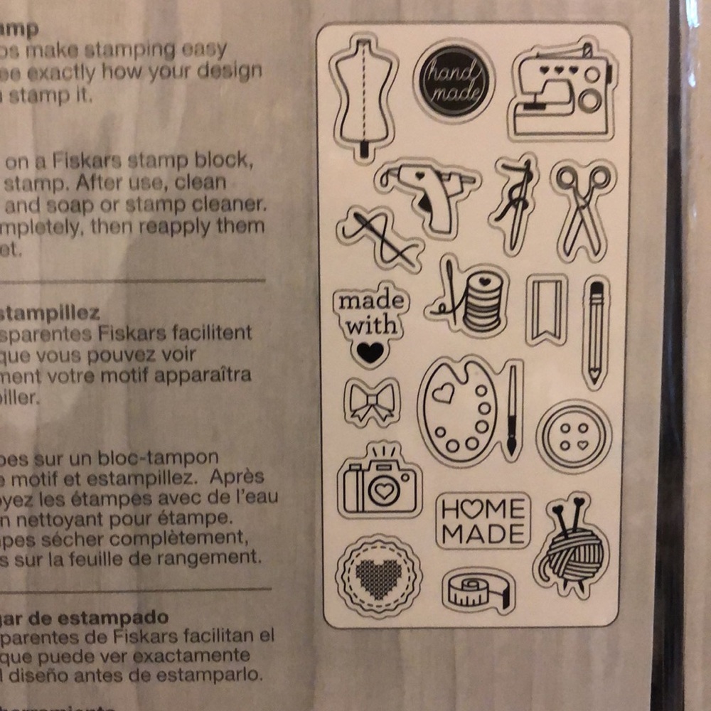 Fiskars stamp set bundle - Picture 5 of 6